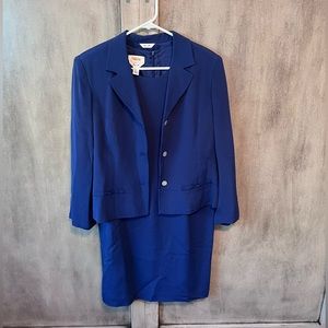 Talbots Pure Silk Dress Suit